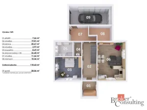 Prodej rodinného domu, Rumburk - Rumburk 2-Horní Jindřichov, Větrná, 221 m2