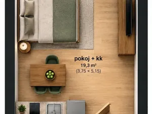 Prodej bytu 1+kk, Kolín, Roháčova, 26 m2