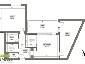 Pronájem bytu 3+kk, Uherské Hradiště, 28. října, 94 m2
