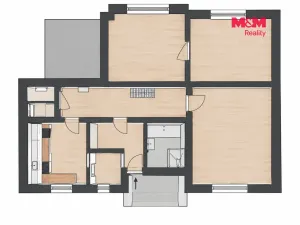 Prodej bytu 3+1, Opava - Předměstí, Bezručovo náměstí, 120 m2