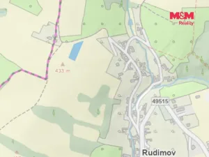 Prodej pozemku, Rudimov, 1739 m2