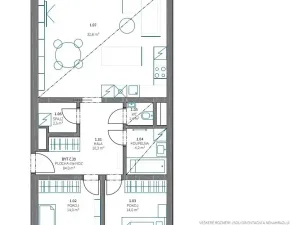 Pronájem bytu 3+kk, Praha, Hudečkova, 84 m2