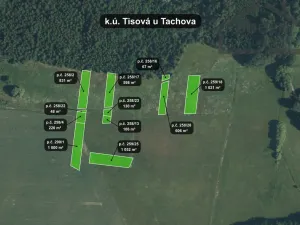 Prodej pole, Tisová, 32293 m2
