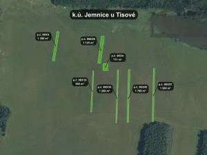 Prodej pole, Tisová, 32293 m2