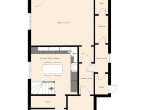 Prodej zemědělské usedlosti, Žďár, 165 m2