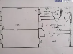 Pronájem kanceláře, Frýdek-Místek, Zámecké nám., 84 m2