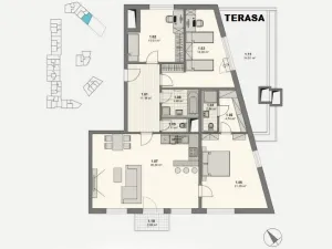 Pronájem bytu 4+kk, Ostrava - Moravská Ostrava, Na Prádle, 119 m2