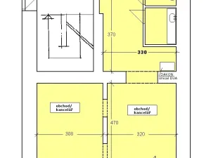 Pronájem obchodního prostoru, Praha - Žižkov, Husitská, 47 m2