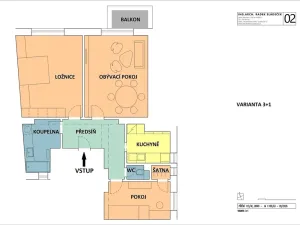 Prodej bytu 2+1, Brno, Příční, 80 m2