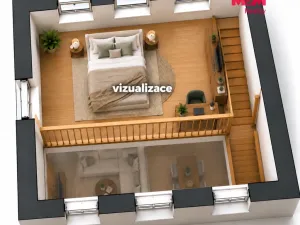 Prodej bytu 2+kk, Hostomice - Bezdědice, 54 m2