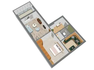 Prodej bytu 2+1, Ostrava - Zábřeh, Volgogradská, 53 m2