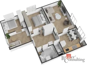 Prodej bytu 4+1, Nová Ves, 70 m2