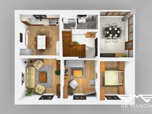 Pronájem rodinného domu, Mělník, Klidná, 132 m2