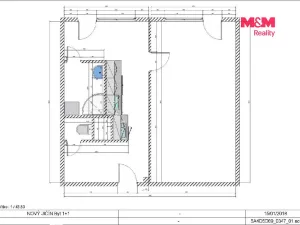 Pronájem bytu 1+1, Nový Jičín, Dlouhá, 44 m2