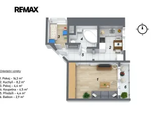 Prodej bytu 2+1, Praha - Záběhlice, Jabloňová, 38 m2