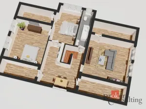 Prodej bytu 4+1, Vrbno pod Pradědem, Sklárenská, 143 m2