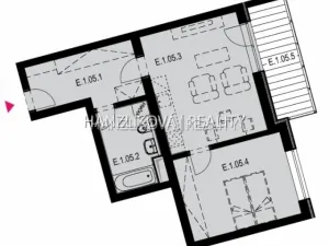 Pronájem bytu 2+kk, České Budějovice - České Budějovice 2, Volejbalistů, 48 m2