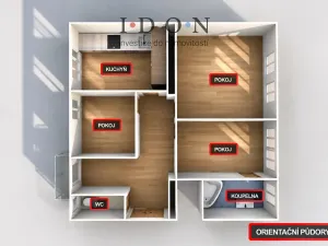 Prodej bytu 3+1, Český Těšín, Čapkova, 90 m2
