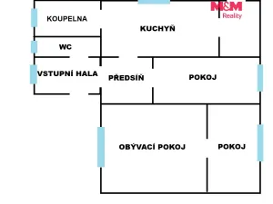 Prodej rodinného domu, Jistebník, 71 m2