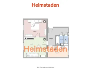 Pronájem bytu 2+1, Havířov - Město, Hlavní třída, 55 m2