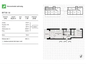 Prodej bytu 2+kk, Olomouc - Povel, Loudova, 53 m2