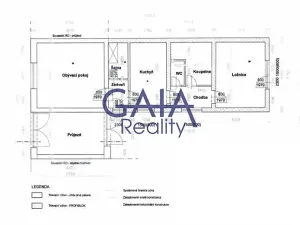Prodej rodinného domu, Podolí, 72 m2