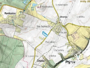Prodej pole, Ptýrov, 7944 m2