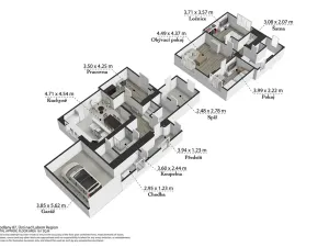 Prodej rodinného domu, Modlany, 108 m2