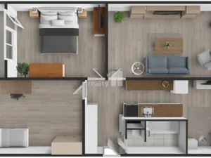 Prodej bytu 3+1, Chodov, Čs. odbojářů, 87 m2