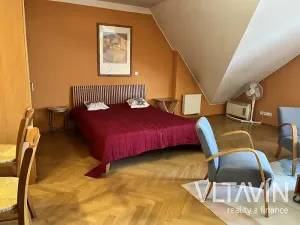 Pronájem bytu 1+kk, Praha - Vinohrady, Slezská, 45 m2
