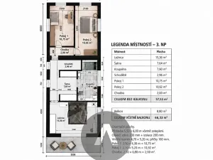 Prodej bytu 5+kk, Brno, 116 m2