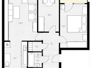 Pronájem bytu 3+kk, Praha - Chodov, Jažlovická, 66 m2
