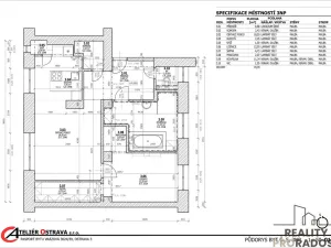 Prodej bytu 2+kk, Ostrava, Vrázova, 79 m2