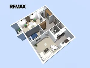 Prodej bytu 3+kk, Praha - Chodov, Tererova, 60 m2