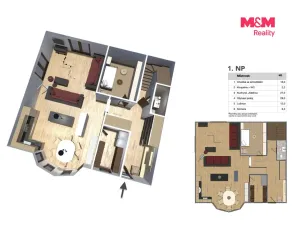 Prodej rodinného domu, Úvaly, Smrková, 232 m2
