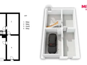 Prodej rodinného domu, Neustupov, 450 m2