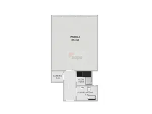 Prodej bytu 1+kk, Praha - Vinohrady, Velehradská, 36 m2