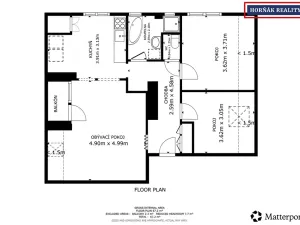 Prodej bytu 3+1, Pustiměř, 65 m2