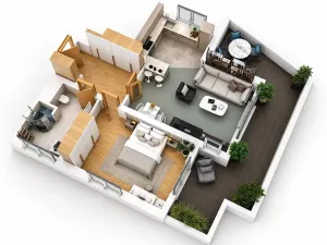 Prodej bytu 2+kk, Praha - Vinohrady, U Zvonařky, 60 m2
