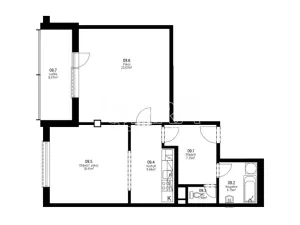 Pronájem bytu 2+kk, Praha - Hloubětín, Slévačská, 67 m2