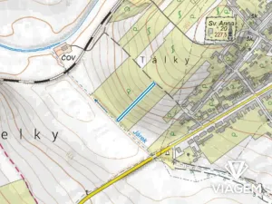Prodej zahrady, Bořetice, 1280 m2