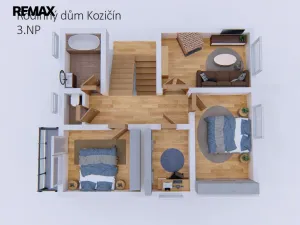 Prodej rodinného domu, Příbram - Kozičín, 117 m2