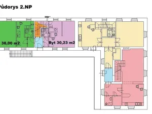 Pronájem bytu 1+kk, Hostivice, Litovická, 30 m2