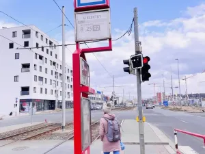 Pronájem bytu 1+kk, Praha - Vysočany, Poděbradská, 23 m2