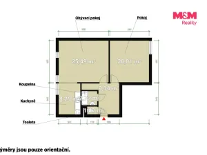 Pronájem bytu 2+1, Přimda, Nová, 66 m2