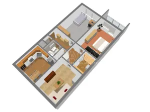Pronájem bytu 3+1, Nový Jičín, Dlouhá, 75 m2