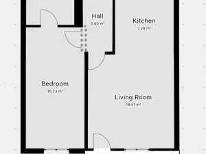 Pronájem bytu 2+kk, Praha - Vysočany, Sousedíkova, 59 m2