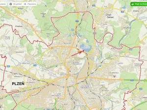 Prodej pozemku pro bydlení, Plzeň, U Velkého rybníka, 1104 m2
