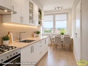 Prodej bytu 2+1, Otrokovice, Smetanova, 58 m2