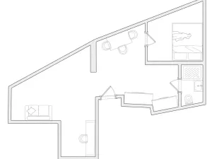 Prodej bytu 2+kk, Praha - Nové Město, Školská, 40 m2